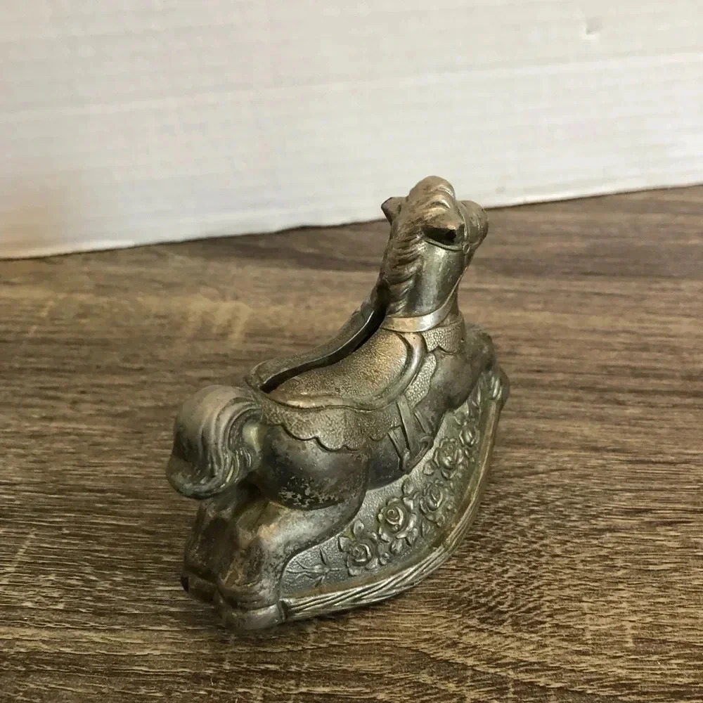 Vintage Rocking Horse Coin Bank - Picture 4 of 10